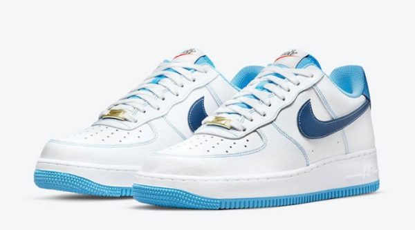 Air Force 1 Low First Use White Blue DA8478-100 - Style - Image 2