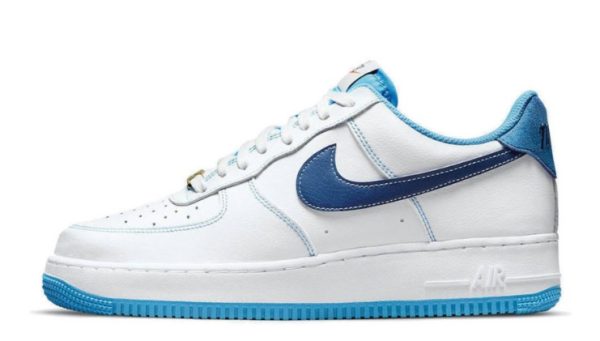 Air Force 1 Low First Use White Blue DA8478-100 - Style