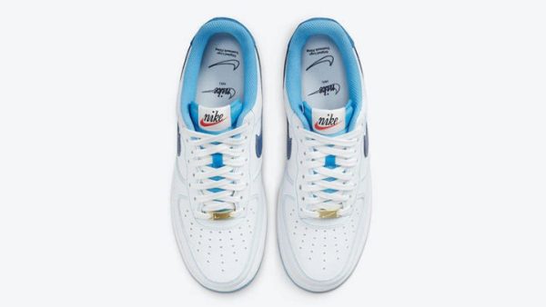 Air Force 1 Low First Use White Blue DA8478-100 - Style - Image 3
