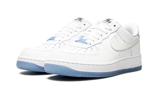 Air Force 1 Low Uv Reactive Swoosh University Blue Womens - Da8301-101 - Iconic - Image 2