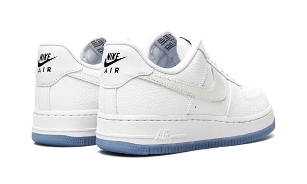 Air Force 1 Low Uv Reactive Swoosh University Blue Womens - Da8301-101 - Iconic - Image 3