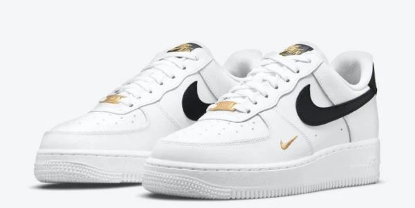 Air Force 1 Low White Black Gold CZ0270-102 - Streetwear - Image 2
