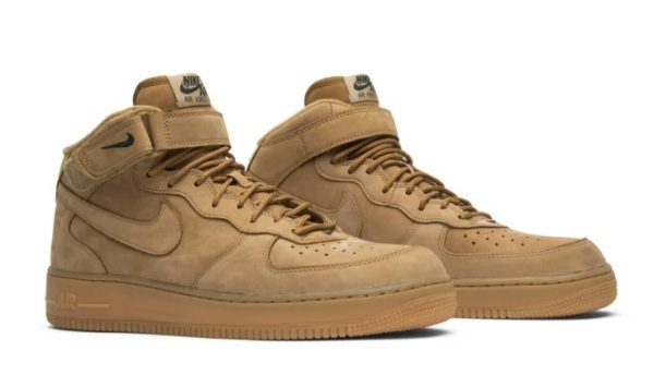 Air Force 1 Mid 07 PRM QS Flax 715889-200 - Limited - Image 3