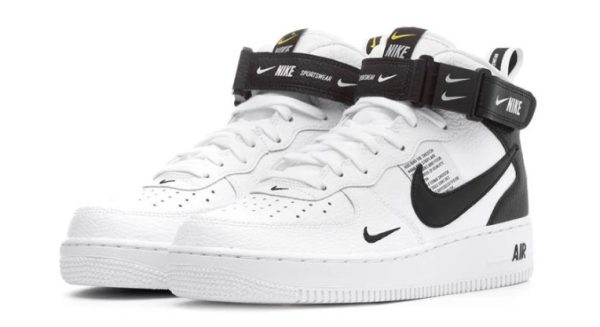 Air Force 1 Mid Utility White 804609-103 - Style - Image 3
