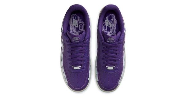 Air Force 1 Purple Skeleton CU8067-500 - Iconic - Image 3
