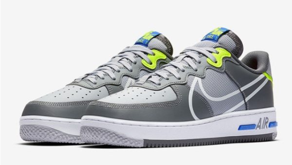 Air Force 1 React D/MS/X Wolf Grey CD4366-002 - Style - Image 2