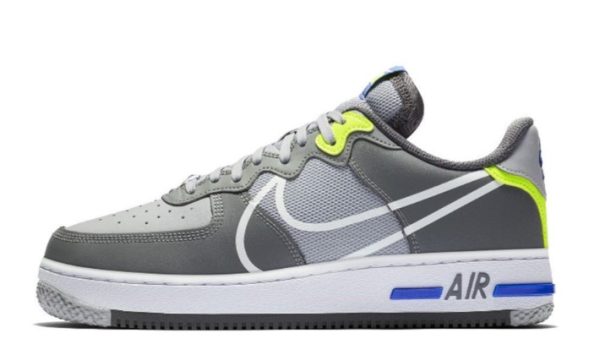 Air Force 1 React D/MS/X Wolf Grey CD4366-002 - Style