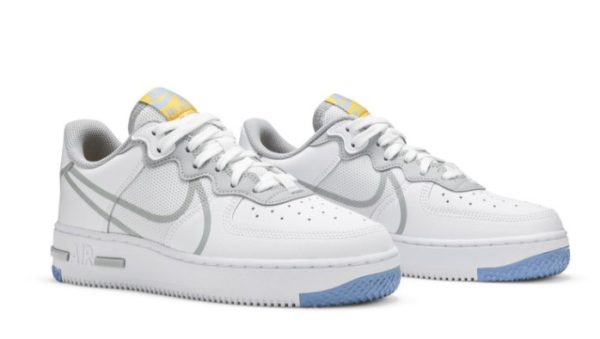 Air Force 1 React 'Smoke Grey Gold' CT1020-100 - Streetwear - Image 3