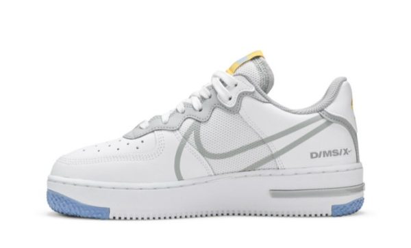 Air Force 1 React 'Smoke Grey Gold' CT1020-100 - Streetwear - Image 2