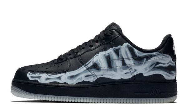 Air Force 1 Skeleton Black BQ7541-001 - Drop