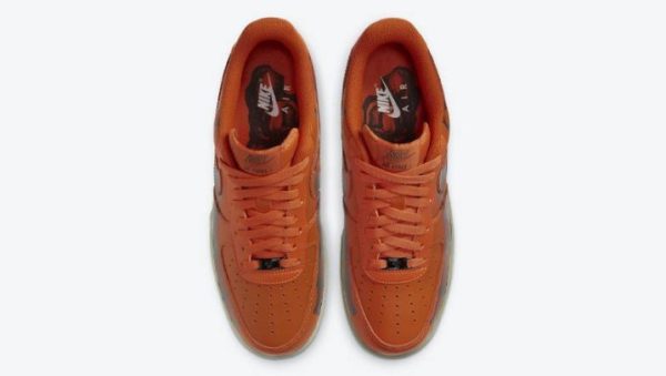 Air Force 1 Skeleton Orange CU8067-800 - Limited - Image 3