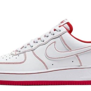 Air Force 1 White University Red Stitch CV1724-100 – Iconic