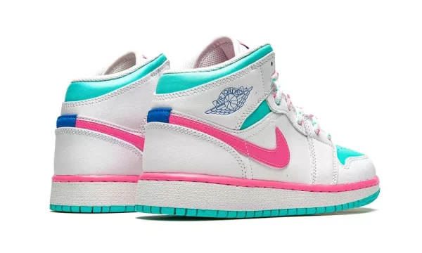 Air Jordan 1 Mid PS Digital Pink - 640737-102 - Drop - Image 3