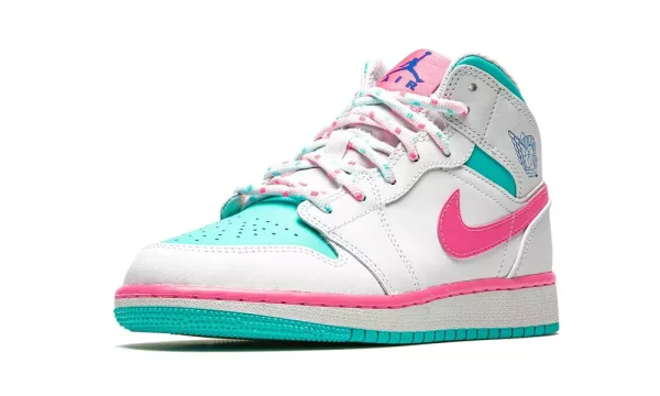 Air Jordan 1 Mid PS Digital Pink - 640737-102 - Drop - Image 4