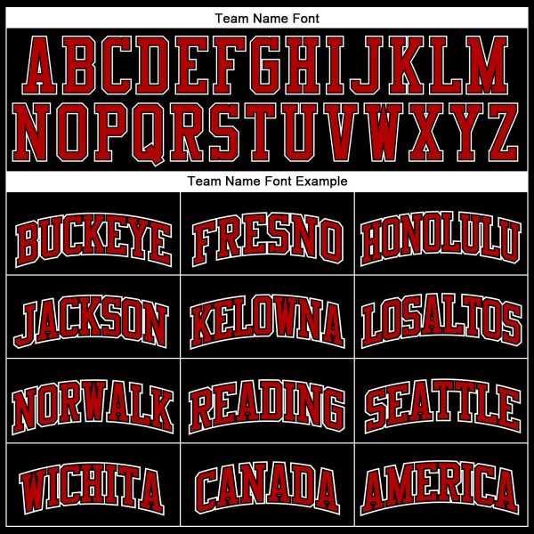 Black Red Pinstripe Red-White Authentic Personalized Basketball Jersey - Image 3