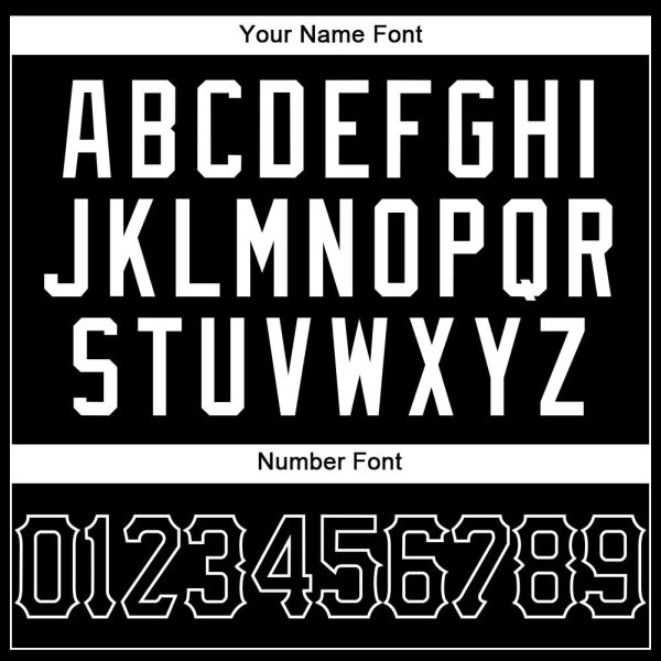 Black White Pinstripe Black-White Authentic Personalized Basketball Jersey - Image 4