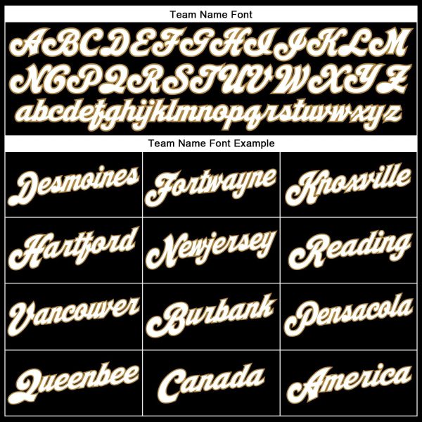 Black White Pinstripe White-Old Gold Authentic Personalized Basketball Jersey - Image 3