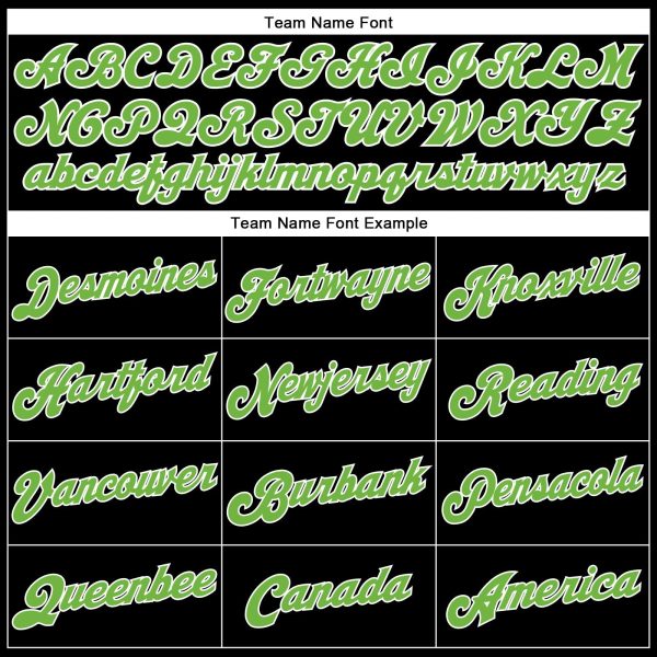 Black White Pinstripe Neon Green-White Authentic Personalized Basketball Jersey - Image 3