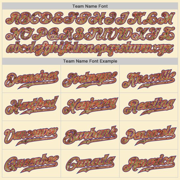 Cream Camo-Royal Authentic Throwback Personalized Basketball Jersey - Image 3