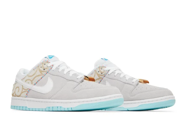 Dunk Low SE Barber Shop Grey PR-820276 - Iconic - Image 3