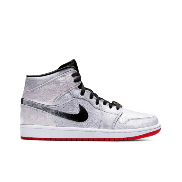 Air Jordan 1 Mid SE Fearless Edison Chen CLOT - CU2804-100 - Iconic - Image 2