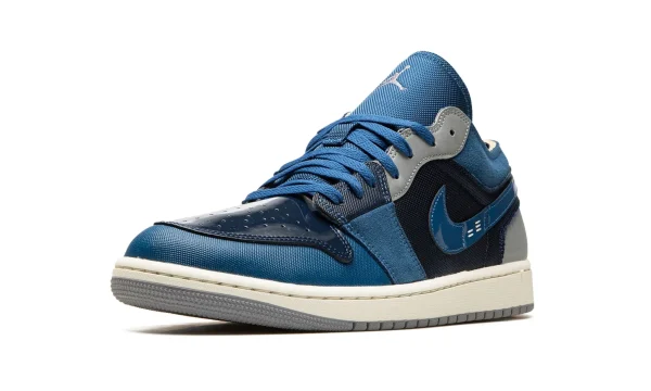 Air Jordan 1 Low Se Craft Obsidian French Blue Ashen Slate White - Dr8867-400 - For Men - Image 4