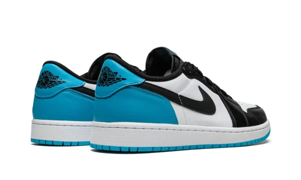 Air Jordan 1 Retro Low Og Black Dark Powder Blue - Cz0790-104 - For Men - Image 3