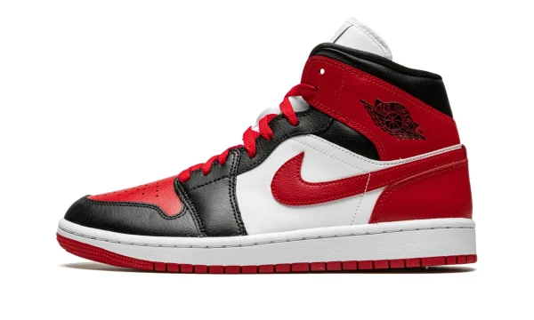 Air Jordan 1 Mid 'Alternate Bred Toe' BQ6472-079 - Iconic