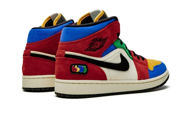 Blue The Great x Air Jordan 1 Mid Fearless - CU2805-100 - For Men - Image 3