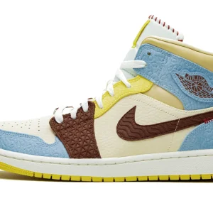 Maison Chateau Rouge x Air Jordan 1 Mid SE Fearless - CU2803-200 - Style
