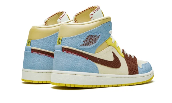 Maison Chateau Rouge x Air Jordan 1 Mid SE Fearless - CU2803-200 - Style - Image 3