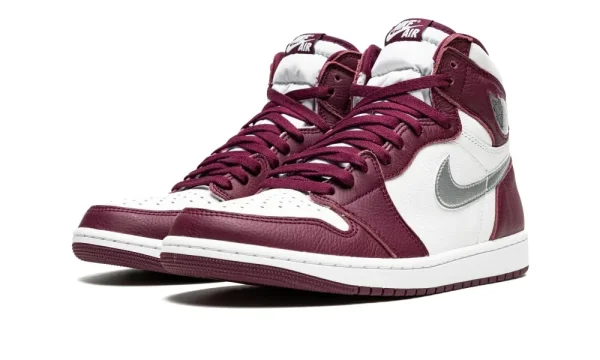 Air Jordan 1 Retro High Bordeaux GS - 575441-611 - Streetwear - Image 2
