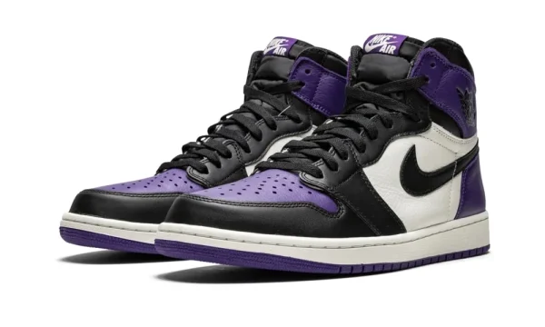 Air Jordan 1 Retro High OG 'Court Purple 2.0' 555088-500 - Iconic - Image 2