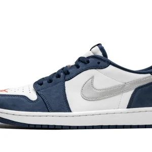 Eric Koston x Air Jordan 1 Low SB Midnight Navy - CJ7891-400 - Style
