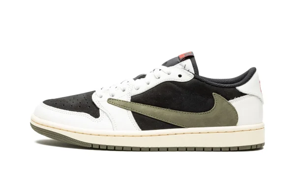 Air Jordan 1 Retro Low Og Sp Travis Scott Olive - Dz4137-106 - Iconic