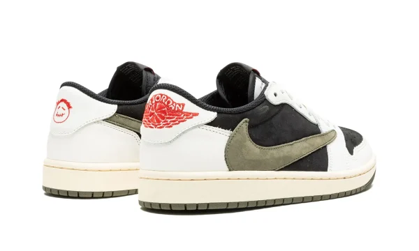 Air Jordan 1 Retro Low Og Sp Travis Scott Olive - Dz4137-106 - Iconic - Image 3