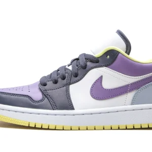Air Jordan 1 Low SE 'Mismatched - Purple Magenta' DJ4342-400 - For Men
