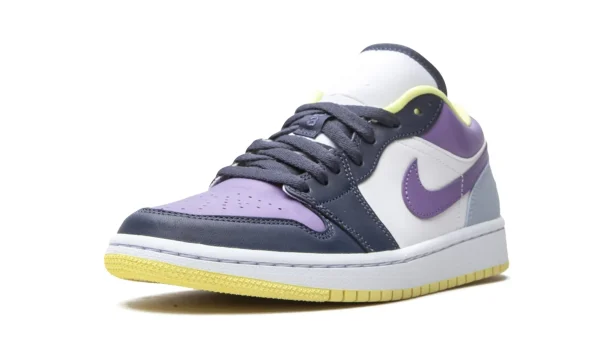 Air Jordan 1 Low SE 'Mismatched - Purple Magenta' DJ4342-400 - For Men - Image 4