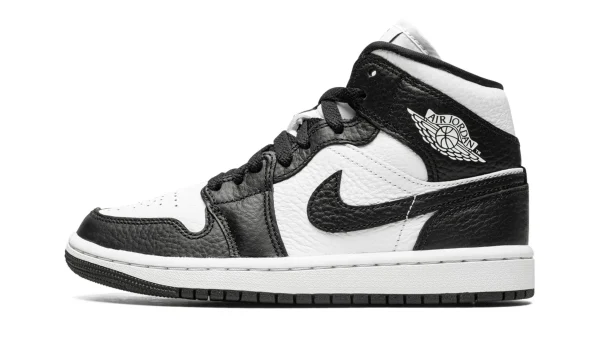 Air Jordan 1 Mid Homage Black White DR0501-101 - Style