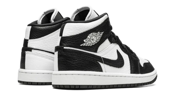 Air Jordan 1 Mid Homage Black White DR0501-101 - Style - Image 3