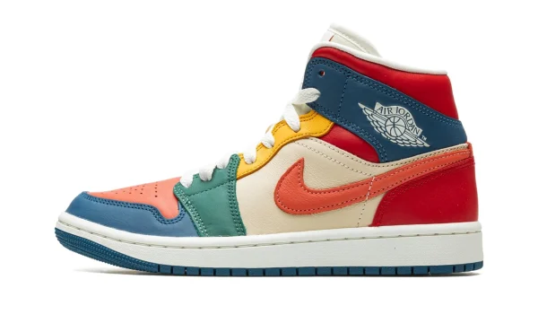 Air Jordan 1 Mid Seven-Colour DN3738-400 - Limited