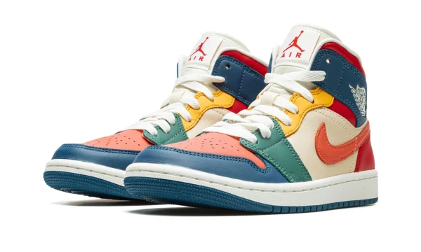 Air Jordan 1 Mid Seven-Colour DN3738-400 - Limited - Image 2