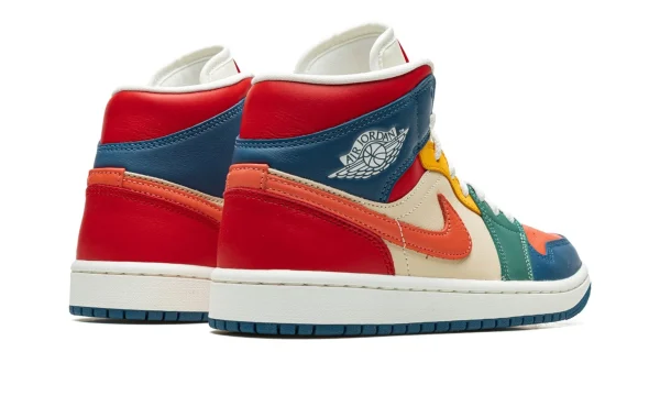 Air Jordan 1 Mid Seven-Colour DN3738-400 - Limited - Image 3