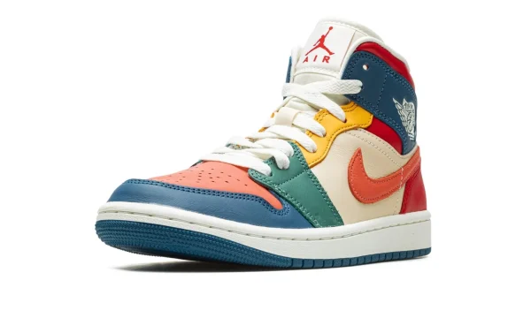 Air Jordan 1 Mid Seven-Colour DN3738-400 - Limited - Image 4