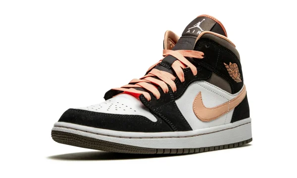 Air Jordan 1 Mid SE 'Peach Mocha' DH0210-100 - Drop - Image 4
