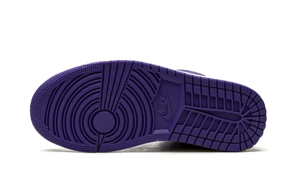 Air Jordan 1 Mid Purple Black Womens - BQ6472-051 - Streetwear - Image 5
