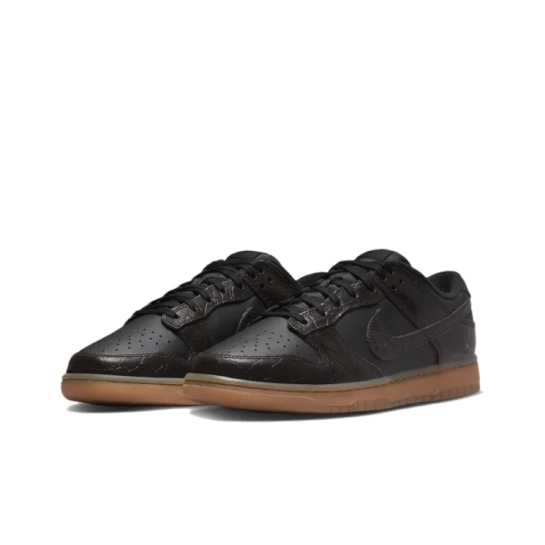 Dunk Low Velvet Brown Black - Dv1024-010 - Streetwear - Image 3