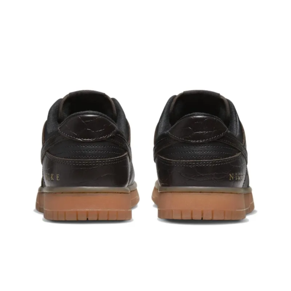 Dunk Low Velvet Brown Black - Dv1024-010 - Streetwear - Image 5