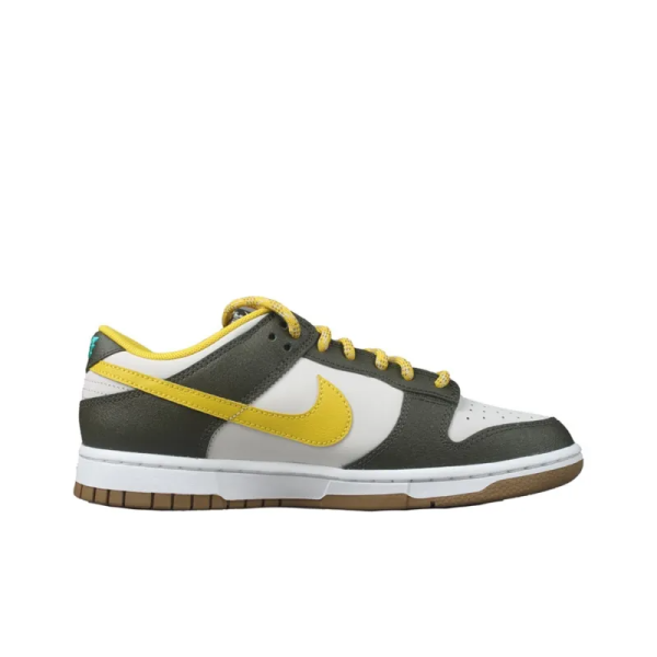 Dunk Low Retro Premium Cargo Khaki Vivid Sulfur - Fv3629-371 - Iconic - Image 2