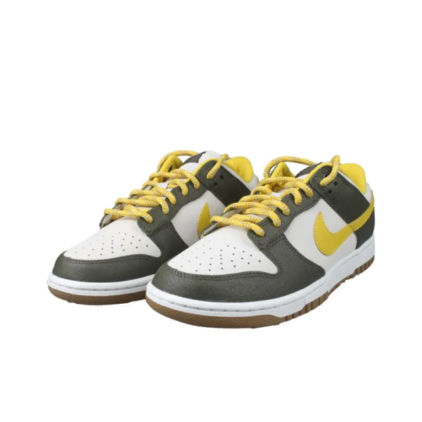 Dunk Low Retro Premium Cargo Khaki Vivid Sulfur - Fv3629-371 - Iconic - Image 3